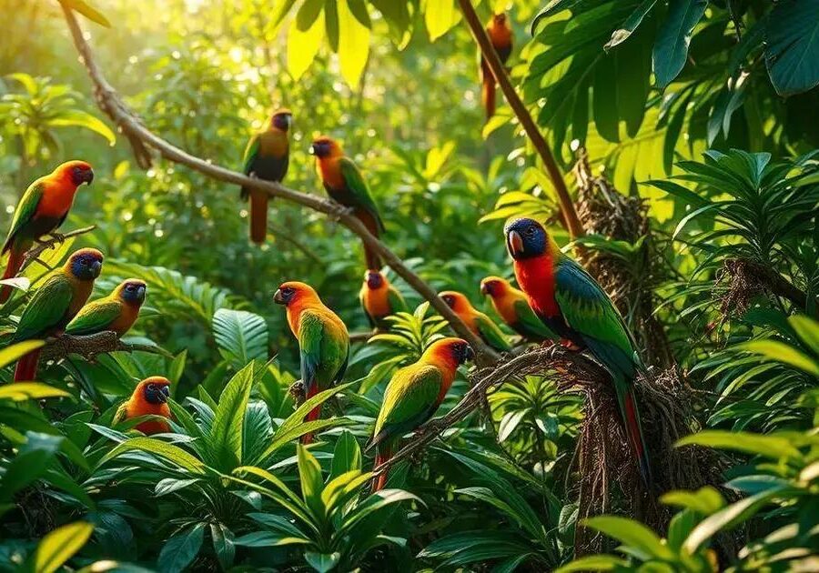 O que é equilíbrio térmico em aves tropicais?