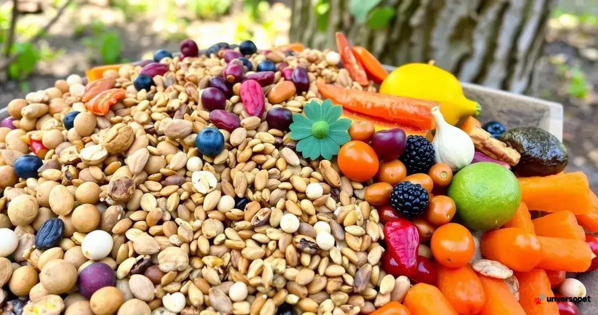 Os melhores alimentos para esquilos