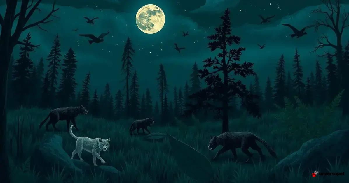 Perigos enfrentados por predadores noturnos