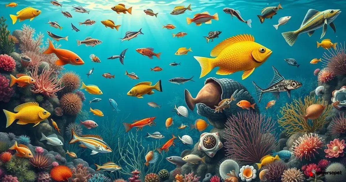Principais espécies de animais aquáticos e seu metabolismo